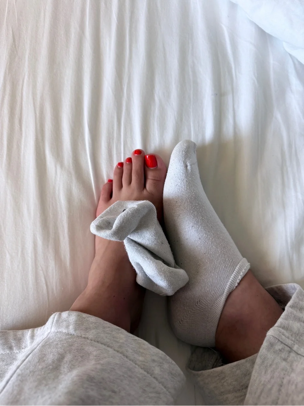 Women’s No-Show Socks - White